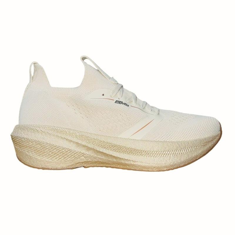 Tênis Esportivo Feminino Actvitta 4849.502 Creme - Tênis Esportivo